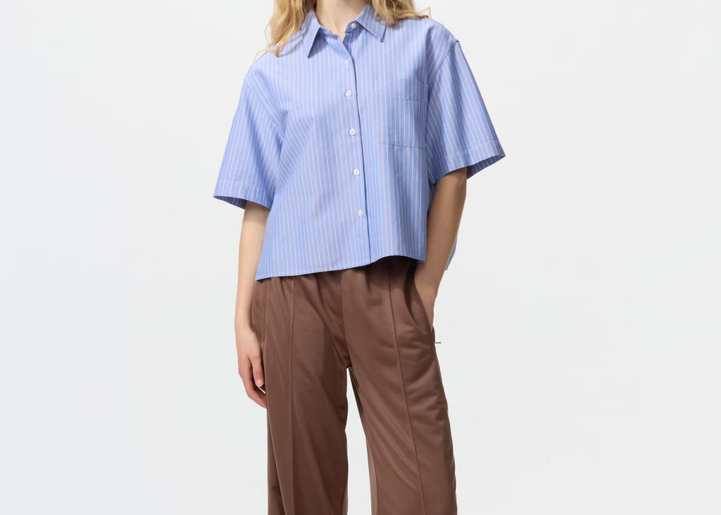 Oxford Boxy Shirt (Striped)