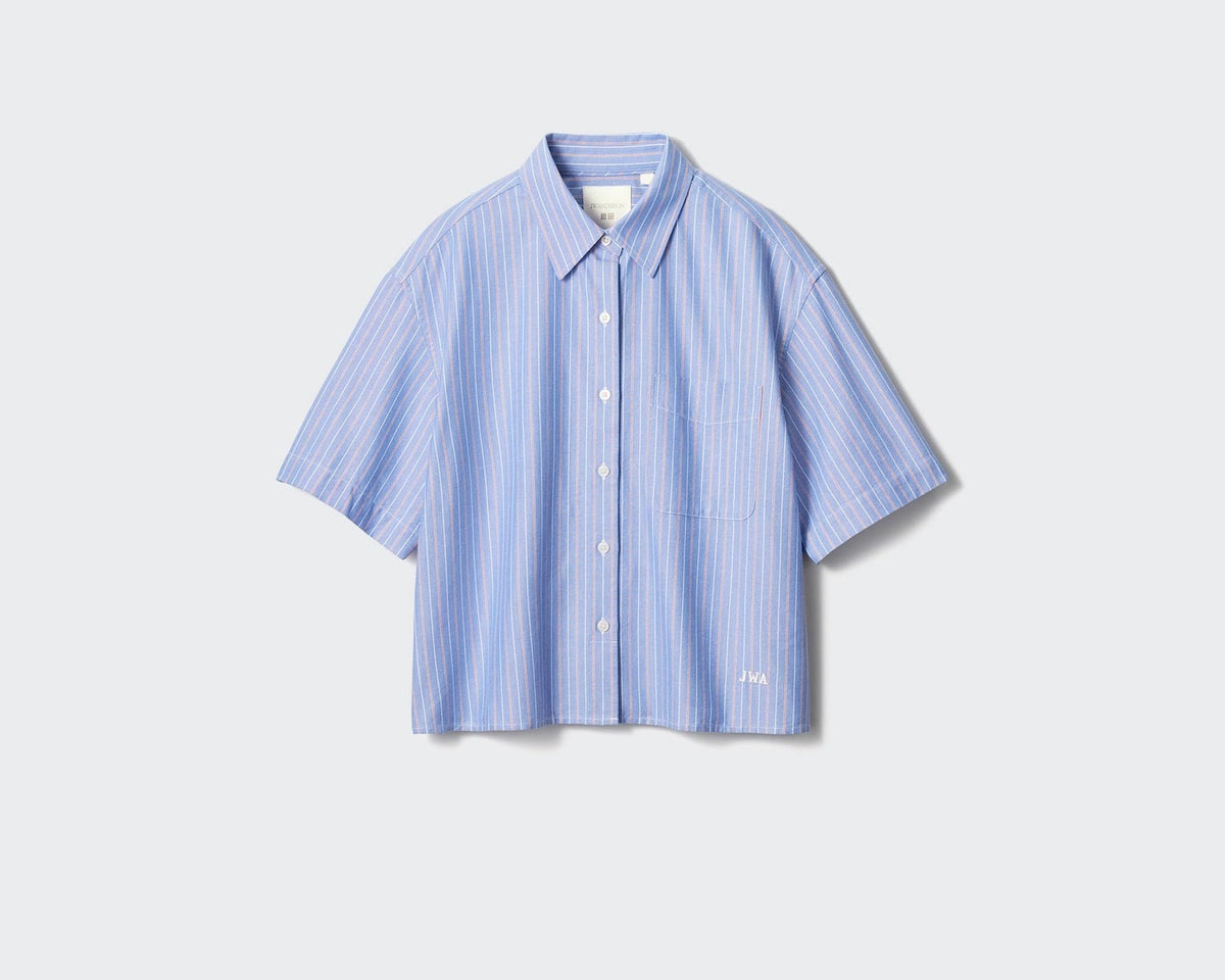 Oxford Boxy Shirt (Striped)